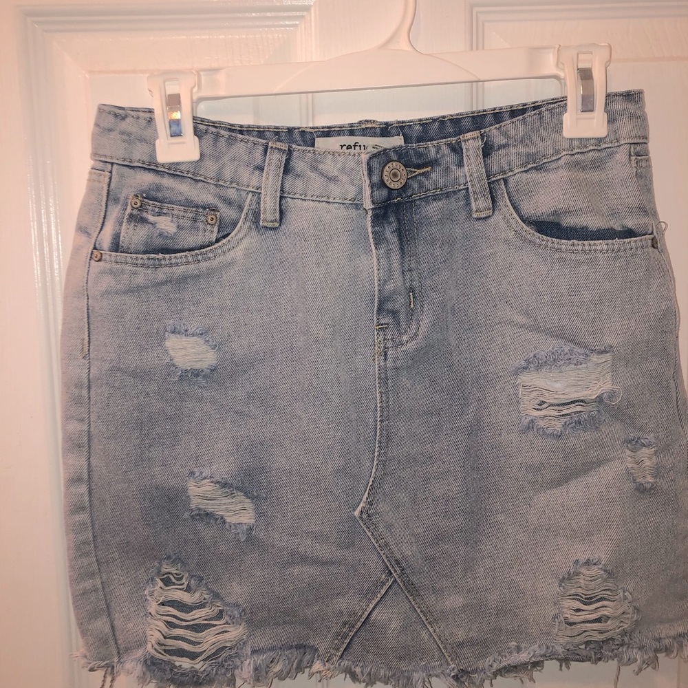 Denim skirt